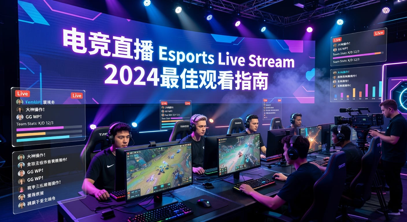 电竞直播 Esports Live Stream 2026观看与分析指南